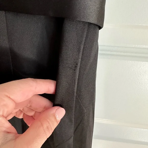 Mac Duggal Two Toned Ruffled One Shoulder Gown‎ Dress- NWT - Picture 10 of 11